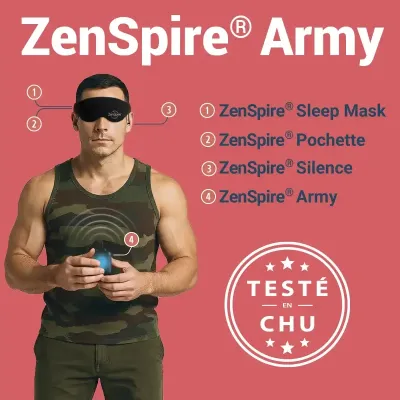 Pack 2 ZENSPIRE ARMY  + Masque
